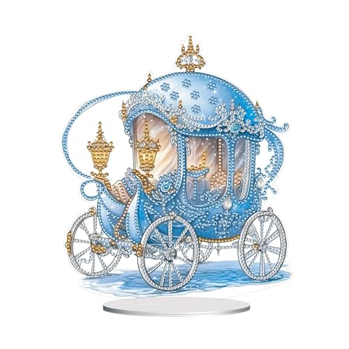 DIY Diamond Painting Tisch Deko, 5D Diamant Painting Tiere Tischdeko, Diamant Malerei Stehend Kunst Set, Ornamente Geschenke für Anfänger Zuhause,Büro Dekoration-10-Wagen DIY Diamond Painting Tisch Deko, 5D Diamant Painting Tiere Tischdeko, Diamant Malerei Stehend Kunst Set, Ornamente Geschenke für Anfänger Zuhause,Büro Dekoration-10-Wagen von CXINLky