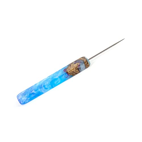 Cyborg Hookah Lochstecher Epoxidharz 2.0 mit Einer Länge von 13cm in leuchtenden Farben - Aqua Cyborg Hookah Lochstecher Epoxidharz 2.0 mit Einer Länge von 13cm in leuchtenden Farben - Aqua von Cyborg