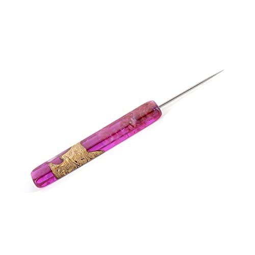 CYBORG Hookah Lochstecher Epoxidharz 2.0 mit Einer Länge von 13cm in leuchtenden Farben - Lilac von CYBORG