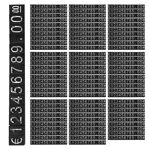CYBUCH 90 Sets von Etiketten zur Preisanzeige von Kunststoffwürfeln mit einstellbarem Nummernhalter CYBUCH 90 Sets von Etiketten zur Preisanzeige von Kunststoffwürfeln mit einstellbarem Nummernhalter von CYBUCH
