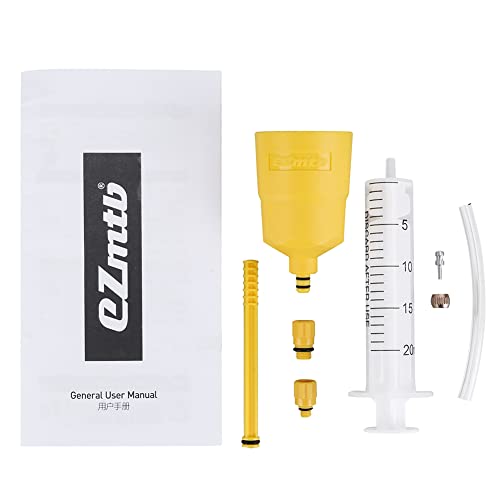 CYCEARTH Bike Hydraulische Scheiben Bremse Bleed Werkzeug Trichter/Öl Stopper für Shimano Fahrrad Disc Bremse Mineral Öl Flüssigkeit Bleeder verwenden Kit von CYCEARTH