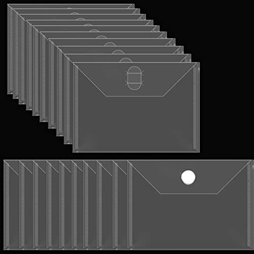 20 Stück Kunststoff-Aufbewahrungsumschläge 17,8 x 12,7 cm Taschenordner für Stanzformen und Briefmarken-Aufbewahrungs-Sammlung,Stempel und Aufbewahrungs-Papierhalter,Taschen,Stanzformen von CYFUN DESIGN