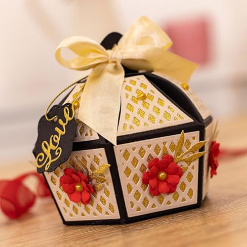 3D-Pop-Up-Box, Metall-Stanzformen für Kartenherstellung, DIY, Scrapbooking, Wabenform, Geschenkbox, Metall-Stanzformen für Papierbasteln, Handarbeit, Prägeschablone, Stanzschablone, Weihnachten, 3D-Pop-Up-Box, Metall-Stanzformen für Kartenherstellung, DIY, Scrapbooking, Wabenform, Geschenkbox, Metall-Stanzformen für Papierbasteln, Handarbeit, Prägeschablone, Stanzschablone, Weihnachten, von CYFUN DESIGN