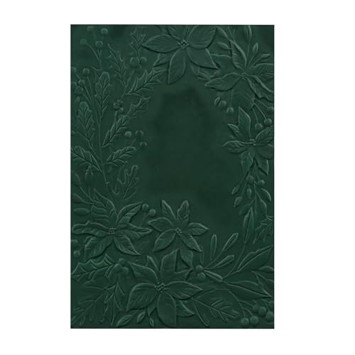 3D-Prägeschablone für Weihnachten, Weihnachtsstern, Stechpalme, Kunststoff, Prägeschablone für Kartenherstellung, Texturen, Verblassen, Kunststoffplatte, Vorlage für DIY, Scrapbooking, Kunst, Papier, 3D-Prägeschablone für Weihnachten, Weihnachtsstern, Stechpalme, Kunststoff, Prägeschablone für Kartenherstellung, Texturen, Verblassen, Kunststoffplatte, Vorlage für DIY, Scrapbooking, Kunst, Papier, von CYFUN DESIGN