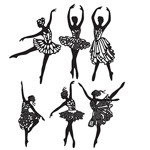 6 x Ballett-Stanzformen für Kartenherstellung, schönes Ballettmädchen, Metall-Stanzformen für Bastelarbeiten, Scrapbooking, Papierbasteln, Handarbeit, Metall-Stanzformen, Stanzschablonen, 6 x Ballett-Stanzformen für Kartenherstellung, schönes Ballettmädchen, Metall-Stanzformen für Bastelarbeiten, Scrapbooking, Papierbasteln, Handarbeit, Metall-Stanzformen, Stanzschablonen, von CYFUN DESIGN
