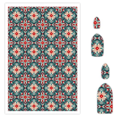Blumenpapier für Polymerton, 10 Stück Wassertransferblätter für Polymerton, bunte, kreative quadratische Form, Blumen, Polymer-Ton, Transferpapier für Bastelarbeiten, Kunst, Schmuck, Ohrringe, 14 x 8 Blumenpapier für Polymerton, 10 Stück Wassertransferblätter für Polymerton, bunte, kreative quadratische Form, Blumen, Polymer-Ton, Transferpapier für Bastelarbeiten, Kunst, Schmuck, Ohrringe, 14 x 8 von CYFUN DESIGN