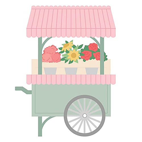 Blumenwagen Stanzformen für die Kartenherstellung Marktkarren Stanzformen aus Metall für DIY Scrapbooking Prägeschablone Stanzschablonen Formen Kunsthandwerk Scrapbooking Zubehör Kunsthandwerk Blumenwagen Stanzformen für die Kartenherstellung Marktkarren Stanzformen aus Metall für DIY Scrapbooking Prägeschablone Stanzschablonen Formen Kunsthandwerk Scrapbooking Zubehör Kunsthandwerk von CYFUN DESIGN