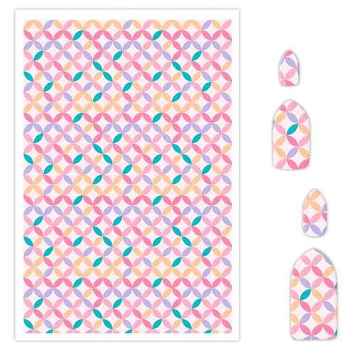 CYFUN DESIGN Geometrisches Figurenpapier für Polymerton, 10 Stück Wassertransferblätter für Polymerton, Kunstkreis-Form, Polymer-Ton, Transferpapier für Bastelarbeiten, Kunst, Schmuck, Ohrringe, 14 x CYFUN DESIGN Geometrisches Figurenpapier für Polymerton, 10 Stück Wassertransferblätter für Polymerton, Kunstkreis-Form, Polymer-Ton, Transferpapier für Bastelarbeiten, Kunst, Schmuck, Ohrringe, 14 x von CYFUN DESIGN