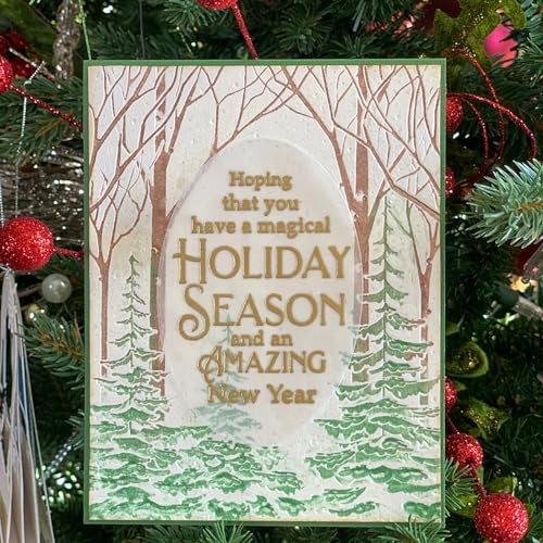 CYFUN DESIGN Prägeschablone aus Kunststoff mit 3D-Textur, verblasst nicht, Wald, für Kartenherstellung, Scrapbooking und andere Papierbastelarbeiten, Scrapbooking, Papierbastelalbum, Briefmarken, CYFUN DESIGN Prägeschablone aus Kunststoff mit 3D-Textur, verblasst nicht, Wald, für Kartenherstellung, Scrapbooking und andere Papierbastelarbeiten, Scrapbooking, Papierbastelalbum, Briefmarken, von CYFUN DESIGN