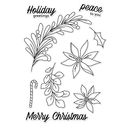 CYFUN DESIGN Weihnachtsblatt-Blumenstanzen und Stempelsets für die Kartenherstellung Frohe Weihnachten Feiertagsgrüße Peace on You Alphabets Stanzformen aus Metall Metch Clear Rubber Stamps CYFUN DESIGN Weihnachtsblatt-Blumenstanzen und Stempelsets für die Kartenherstellung Frohe Weihnachten Feiertagsgrüße Peace on You Alphabets Stanzformen aus Metall Metch Clear Rubber Stamps von CYFUN DESIGN