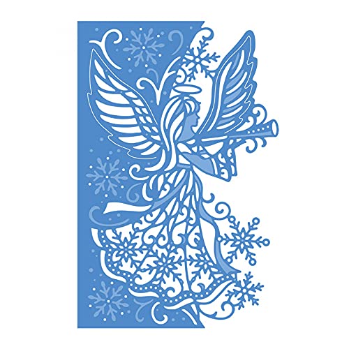 Elegante Engel-Weihnachts-Stanzformen für Kartenherstellung, Weihnachten, Schneeflocke, Fee, Mädchen, Metall-Stanzformen für Bastelarbeiten, Scrapbooking, Papierbasteln, Scrapbooking, Album, Elegante Engel-Weihnachts-Stanzformen für Kartenherstellung, Weihnachten, Schneeflocke, Fee, Mädchen, Metall-Stanzformen für Bastelarbeiten, Scrapbooking, Papierbasteln, Scrapbooking, Album, von CYFUN DESIGN