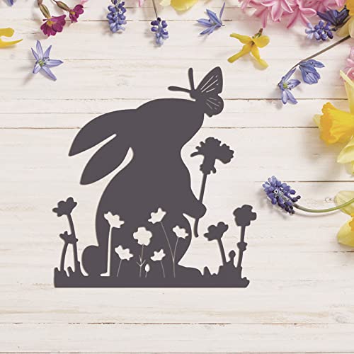 Hasen-Stanzformen für Kartenherstellung, Tiere, Hasen, Blumen, Metall-Stanzformen für DIY, Scrapbooking, Papierbasteln, Kunsthandwerk, Scrapbooking, Zubehör, Prägeschablone, Stanzschablone, Formen, Hasen-Stanzformen für Kartenherstellung, Tiere, Hasen, Blumen, Metall-Stanzformen für DIY, Scrapbooking, Papierbasteln, Kunsthandwerk, Scrapbooking, Zubehör, Prägeschablone, Stanzschablone, Formen, von CYFUN DESIGN