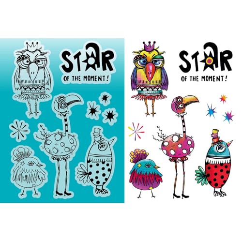 Pecker Strauß-Stempel für Kartenherstellung, DIY, Scrapbooking, Vögel, transparenter Silikondichtungsstempel für Papierbasteln, Star of the Moment, Wortstempel, Kunst, Projekte, Scrapbook, Album, Pecker Strauß-Stempel für Kartenherstellung, DIY, Scrapbooking, Vögel, transparenter Silikondichtungsstempel für Papierbasteln, Star of the Moment, Wortstempel, Kunst, Projekte, Scrapbook, Album, von CYFUN DESIGN