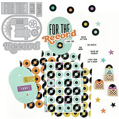 CYFUN DESIGN Schallplatten-Stanzformen für die Kartenherstellung Ovale Aufbewahrungswürfel für Schallplatten Metall-Stanzformen für DIY Scrapbooking Papier Basteln Handarbeiten CYFUN DESIGN Schallplatten-Stanzformen für die Kartenherstellung Ovale Aufbewahrungswürfel für Schallplatten Metall-Stanzformen für DIY Scrapbooking Papier Basteln Handarbeiten von CYFUN DESIGN