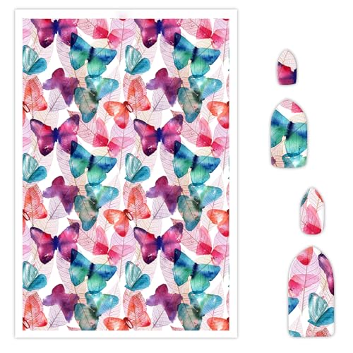 Schmetterling-Transferpapier für Polymerton, 10 Stück Wassertransferblätter für Polymerton, bunte Schmetterlinge, Augen, Polymer-Ton, Transferpapier für Bastelarbeiten, Kunst, Schmuck, Ohrringe, 14 x Schmetterling-Transferpapier für Polymerton, 10 Stück Wassertransferblätter für Polymerton, bunte Schmetterlinge, Augen, Polymer-Ton, Transferpapier für Bastelarbeiten, Kunst, Schmuck, Ohrringe, 14 x von CYFUN DESIGN