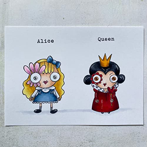 Schöne Blumenmädchen-Königin-Stempel für die Kartenherstellung Alice Queen Alphabets Transparente Silikon-Siegelstempel für DIY Scrapbooking Papier Crafting Arts Crafts Schöne Blumenmädchen-Königin-Stempel für die Kartenherstellung Alice Queen Alphabets Transparente Silikon-Siegelstempel für DIY Scrapbooking Papier Crafting Arts Crafts von CYFUN DESIGN