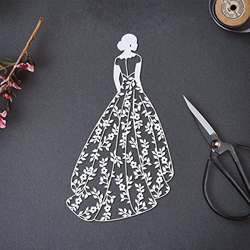 Schöne Brautkleider Stanzformen für die Kartenherstellung Hochzeit Metallstanzformen für Karte DIY Scrapbooking Papier Crafting Prägeschablone Stanzformen Stanzschablone Formen Kunsthandwerk Schöne Brautkleider Stanzformen für die Kartenherstellung Hochzeit Metallstanzformen für Karte DIY Scrapbooking Papier Crafting Prägeschablone Stanzformen Stanzschablone Formen Kunsthandwerk von CYFUN DESIGN