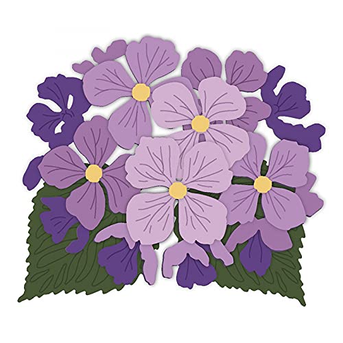 Schöne Schichten Hortensie Formen für die Kartenherstellung DIY Scrapbooking Blume Metall Stanzformen für die Papierkartenherstellung Handgemachtes Scrapbooking Zubehör Kunsthandwerk Prägeschablone von CYFUN DESIGN