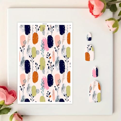 Transferpapier für Bastelarbeiten, Aquarellblätter, magisches Wasser, Polymerton, Transferpapier für Modelliermasse, Schmuck, Ohrringe, 10 Stück Transferpapier für Bastelarbeiten, Aquarellblätter, magisches Wasser, Polymerton, Transferpapier für Modelliermasse, Schmuck, Ohrringe, 10 Stück von CYFUN DESIGN