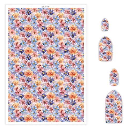 Transferpapier für Polymer-Ton, Bloom Retro-Blumenmuster, Polymer-Ton, Transferblätter, Blumen, wasserlösliches Transferpapier, Polymer-Ton für Bastelarbeiten, Kunst, Schmuck, Ohrringe, 14 x 8 cm, 10 Transferpapier für Polymer-Ton, Bloom Retro-Blumenmuster, Polymer-Ton, Transferblätter, Blumen, wasserlösliches Transferpapier, Polymer-Ton für Bastelarbeiten, Kunst, Schmuck, Ohrringe, 14 x 8 cm, 10 von CYFUN DESIGN
