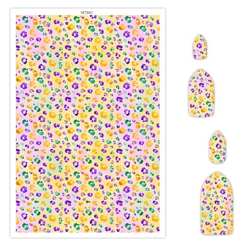 Transferpapier für Polymerton, buntes Leopardenmuster, Polymer-Ton, Transferblätter, wasserlösliches Transferpapier, Polymer-Ton für Bastelarbeiten, Kunst, Schmuck, Ohrringe, 14 x 8 cm, 10 Stück Transferpapier für Polymerton, buntes Leopardenmuster, Polymer-Ton, Transferblätter, wasserlösliches Transferpapier, Polymer-Ton für Bastelarbeiten, Kunst, Schmuck, Ohrringe, 14 x 8 cm, 10 Stück von CYFUN DESIGN