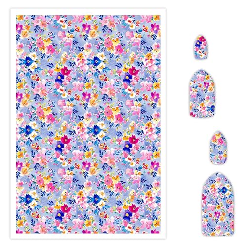 Transferpapier für Polymerton, buntes kleines Blumenmuster, wasserlösliche Einweg-Ton-Transferblätter zum Basteln von weichen Keramik-Ohrringen, Schmuck und Polymer-Ton-Formen, Basteln, 14 x 8 cm, 10 Transferpapier für Polymerton, buntes kleines Blumenmuster, wasserlösliche Einweg-Ton-Transferblätter zum Basteln von weichen Keramik-Ohrringen, Schmuck und Polymer-Ton-Formen, Basteln, 14 x 8 cm, 10 von CYFUN DESIGN