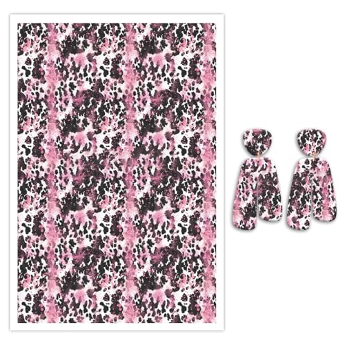 Transferpapier für Polymerton, rosa und schwarz, Leopardenmuster, Polymer-Ton, Transferpapier, Polymer-Ton für Bastelarbeiten, Kunst, Schmuck, Ohrringe, Aufkleber, 14 x 8 cm, 10 Stück Transferpapier für Polymerton, rosa und schwarz, Leopardenmuster, Polymer-Ton, Transferpapier, Polymer-Ton für Bastelarbeiten, Kunst, Schmuck, Ohrringe, Aufkleber, 14 x 8 cm, 10 Stück von CYFUN DESIGN
