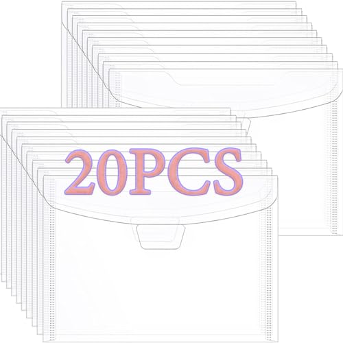 Transparente Aufbewahrungsbeutel für Stempel und Stanzformen, wiederverschließbare Kunststoff-Umschläge, Taschen für Stanzformen, Schablonen, Basteln, Scrapbooking, Zubehör, 23,9 x 17,8 cm, Transparente Aufbewahrungsbeutel für Stempel und Stanzformen, wiederverschließbare Kunststoff-Umschläge, Taschen für Stanzformen, Schablonen, Basteln, Scrapbooking, Zubehör, 23,9 x 17,8 cm, von CYFUN DESIGN