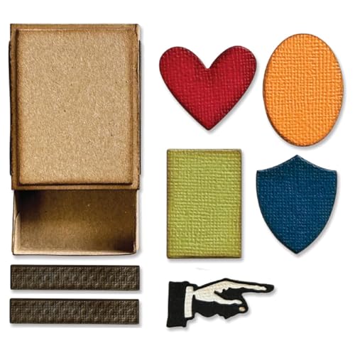 Vault Streichholzschachtel-Stanzformen für Kartenherstellung, ovale Herzen, rechteckiger Rahmen, Metall-Stanzformen für Papierbasteln, DIY, Scrapbooking, Prägeschablone, Stanzschablone, Formen, Vault Streichholzschachtel-Stanzformen für Kartenherstellung, ovale Herzen, rechteckiger Rahmen, Metall-Stanzformen für Papierbasteln, DIY, Scrapbooking, Prägeschablone, Stanzschablone, Formen, von CYFUN DESIGN