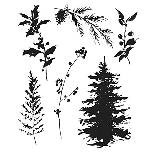 Weihnachtsbaum Blätter Briefmarken für die Herstellung von Karten Scrapbooking Weihnachten Transparente Silikon Siegel Stempel für Papierfabriken Scrapbooking Zubehör Handmade Crafts Weihnachtsbaum Blätter Briefmarken für die Herstellung von Karten Scrapbooking Weihnachten Transparente Silikon Siegel Stempel für Papierfabriken Scrapbooking Zubehör Handmade Crafts von CYFUN DESIGN