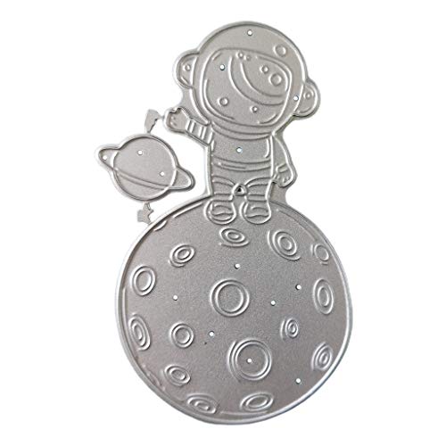 CYILPR Astronaut Metall Stanzformen Schablone Scrapbooking Album Stempel Papier Karte CYILPR Astronaut Metall Stanzformen Schablone Scrapbooking Album Stempel Papier Karte von CYILPR