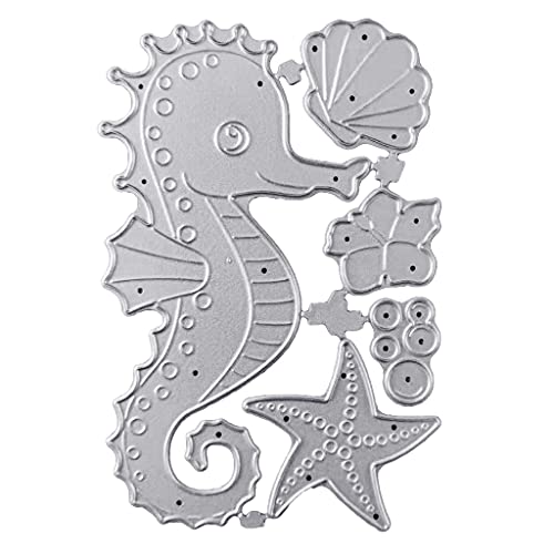 CYILPR Seepferdchen Für Muschel Metall Stanzformen Schablone Scrapbooking Album Papier Karte Template Mold Präge CYILPR Seepferdchen Für Muschel Metall Stanzformen Schablone Scrapbooking Album Papier Karte Template Mold Präge von CYILPR