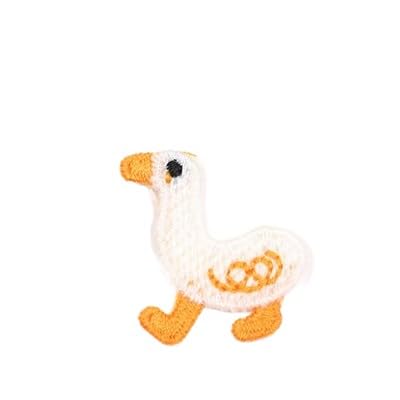 CYJAZNHH 30 Stück Stickerei-Aufnäher for Aufbügeln for die Reparatur von Kleidung – 2–5 cm große Applikationen for Aufnähen for Jeans und Jacken(Duck 3 * 3cm) von CYJAZNHH