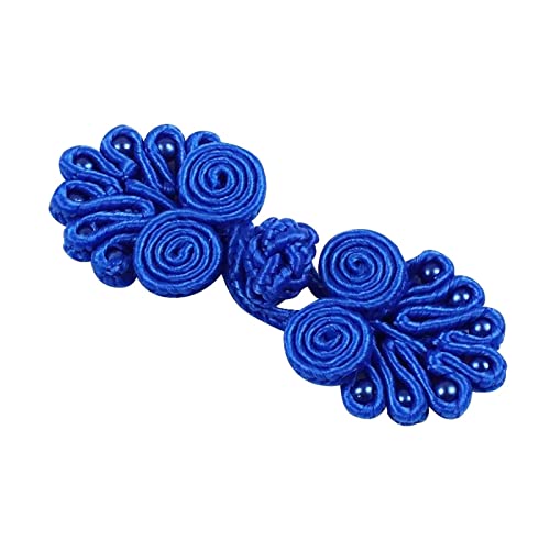 Chinesische Knotenknöpfe, Chinesische Knotenknöpfe, 10 Stück, 6 x 2 cm, mehrfarbig(Color 23) von CYJAZNHH