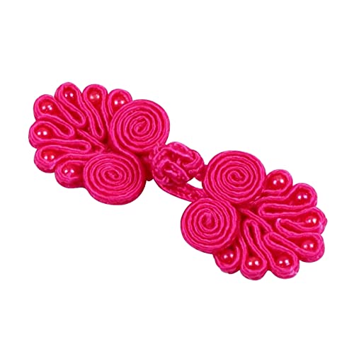 Chinesische Knotenknöpfe, Chinesische Knotenknöpfe, 10 Stück, 6 x 2 cm, mehrfarbig(Color 25) von CYJAZNHH