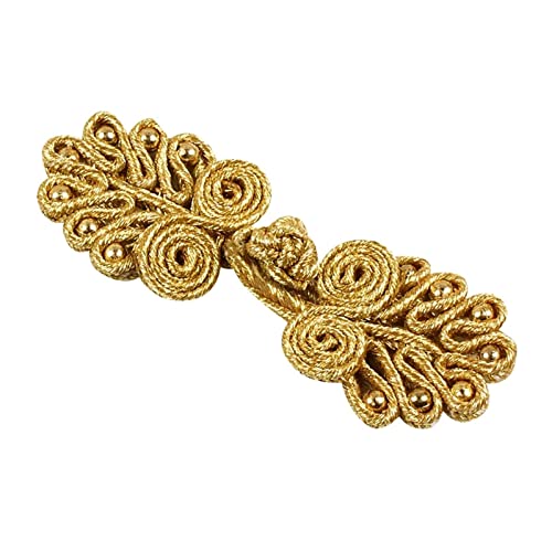 Chinesische Knotenknöpfe, Chinesische Knotenknöpfe, 10 Stück, 6 x 2 cm, mehrfarbig(Color 28) von CYJAZNHH