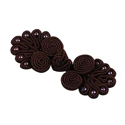 Chinesische Knotenknöpfe, Chinesische Knotenknöpfe, 10 Stück, 6 x 2 cm, mehrfarbig(Color 29) von CYJAZNHH