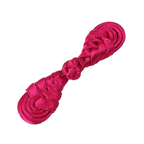 Chinesische Knotenknöpfe, Packung mit 10 Paar Knöpfen for Cheongsam, mehrfarbig(Deep Rose) von CYJAZNHH
