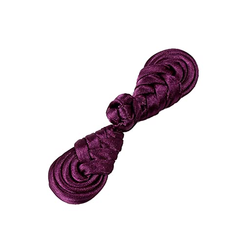 Chinesische Knotenknöpfe, Packung mit 10 Paar Knöpfen for Cheongsam, mehrfarbig(Purple 2) von CYJAZNHH