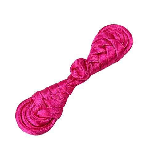 Chinesische Knotenknöpfe, Packung mit 10 Paar Knöpfen for Cheongsam, mehrfarbig(Rose) von CYJAZNHH