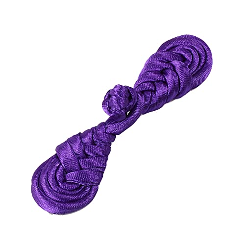 Chinesische Knotenknöpfe, Packung mit 10 Paar Knöpfen for Cheongsam, mehrfarbig(Violet) von CYJAZNHH