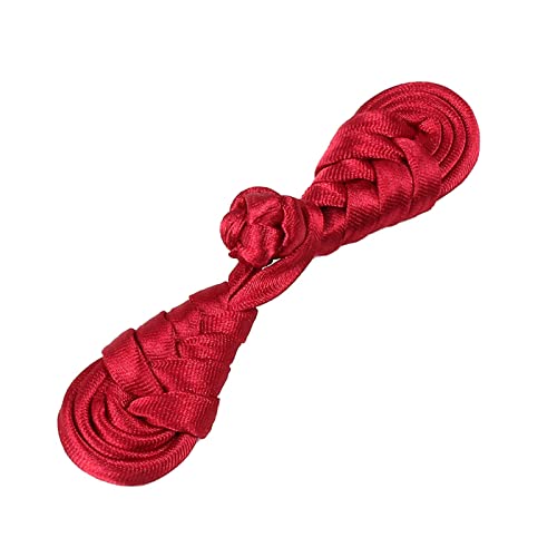 Chinesische Knotenknöpfe, Packung mit 10 Paar Knöpfen for Cheongsam, mehrfarbig(Wine Red) von CYJAZNHH