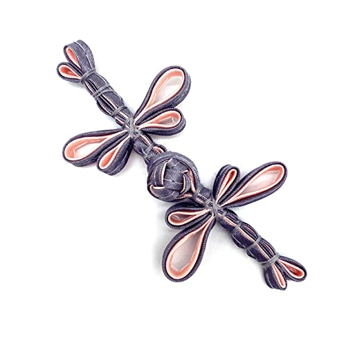 Chinesische Knotenknöpfe, Packung mit 20 chinesischen Knotenknöpfen, mehrfarbig(Color 10) von CYJAZNHH