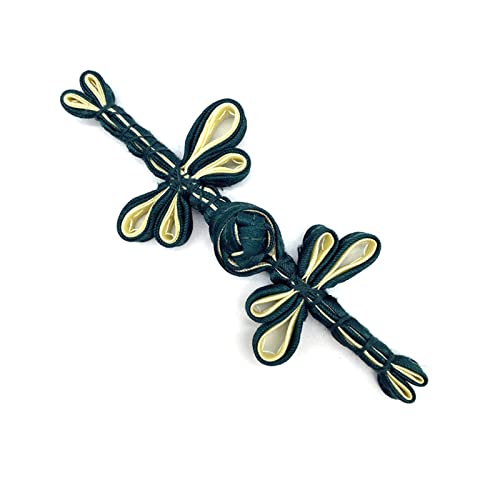 Chinesische Knotenknöpfe, Packung mit 20 chinesischen Knotenknöpfen, mehrfarbig(Color 11) von CYJAZNHH