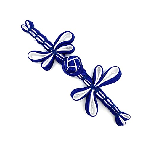 Chinesische Knotenknöpfe, Packung mit 20 chinesischen Knotenknöpfen, mehrfarbig(Color 12) von CYJAZNHH