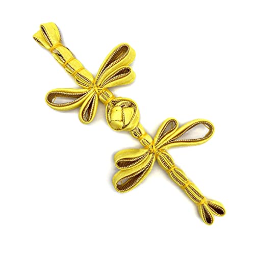 Chinesische Knotenknöpfe, Packung mit 20 chinesischen Knotenknöpfen, mehrfarbig(Color 4) von CYJAZNHH