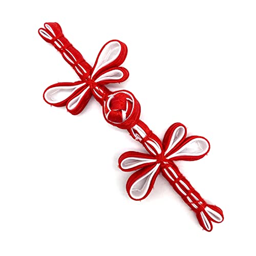 Chinesische Knotenknöpfe, Packung mit 20 chinesischen Knotenknöpfen, mehrfarbig(Color 6) von CYJAZNHH
