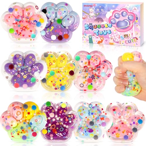 CYJJYZ 9 Stück Katzenpfoten Squishy, Squishy Pfote, Cat Claw Squishy Toy, Entspannungs Stressabbau, Katzenpfoten Quetschspielzeug, Party Mitgebsel Kindergeburtstag Geschenke für Kinder Erwachsene CYJJYZ 9 Stück Katzenpfoten Squishy, Squishy Pfote, Cat Claw Squishy Toy, Entspannungs Stressabbau, Katzenpfoten Quetschspielzeug, Party Mitgebsel Kindergeburtstag Geschenke für Kinder Erwachsene von CYJJYZ