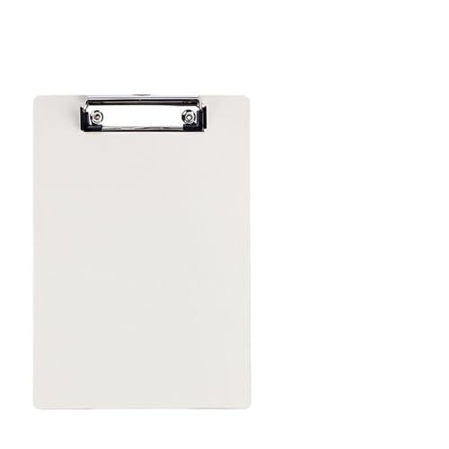 CYMMIYT Klemmbrett 2 stücke A4/A5 Zwischenablage Ordner Schreiben Pad Halter Memo Clip Bord Lose-Blatt Notebook Datei Schreiben Klemmen büro Liefert(A5 White) von CYMMIYT