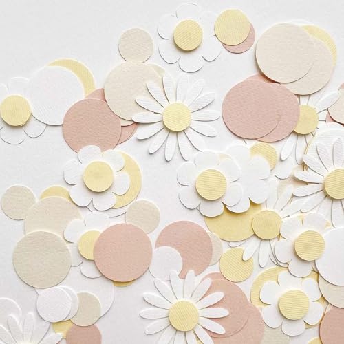 100 Stück gänseblümchen deko, blütenkonfetti, papierblumen, Tischdeko Geburtstag Mädchen, Hochzeit & Geburtstag, Bunte Blüten Hochzeit, Frühlingsdeko & Mädchenparty, Zubehör Blumen Tischdeko 100 Stück gänseblümchen deko, blütenkonfetti, papierblumen, Tischdeko Geburtstag Mädchen, Hochzeit & Geburtstag, Bunte Blüten Hochzeit, Frühlingsdeko & Mädchenparty, Zubehör Blumen Tischdeko von CYMYGS